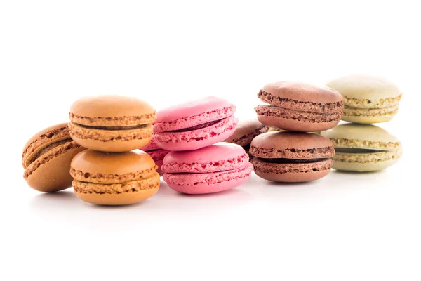 Macarons franceses coloridos — Fotografia de Stock