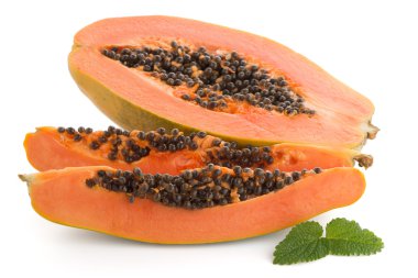 taze ve lezzetli papaya