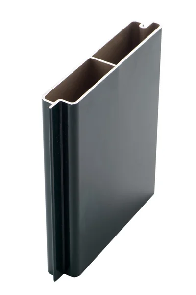 Aluminum profile sample — Stock Photo, Image