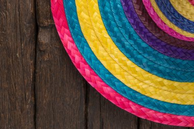 Meksika renkli arka plan