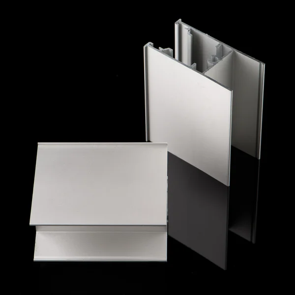 Aluminium profile sample — Stock Photo, Image