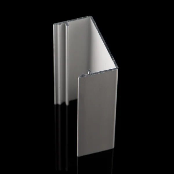 Aluminium profile sample — Stock Photo, Image