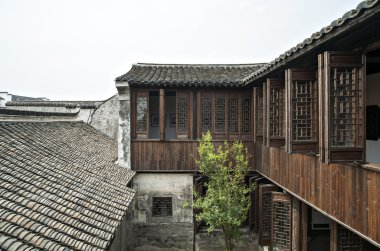  Çin antik kenti peyzaj