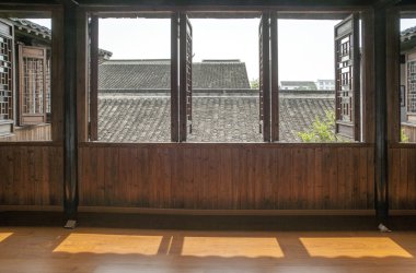  Çin antik kenti peyzaj