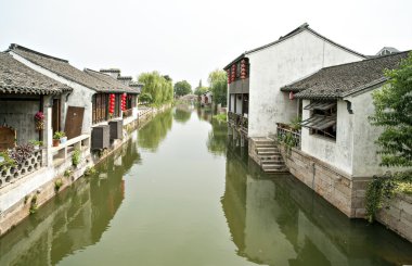  Çin antik kenti peyzaj