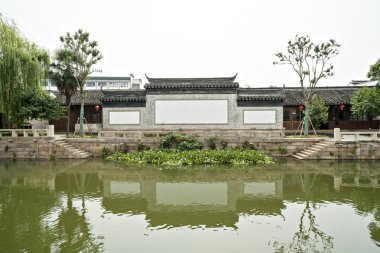  Çin antik kenti peyzaj