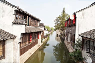  Çin antik kenti peyzaj