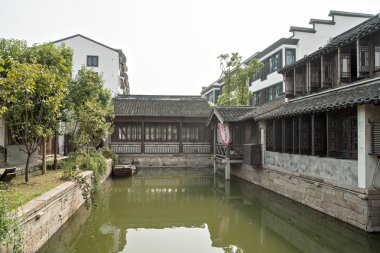  Çin antik kenti peyzaj