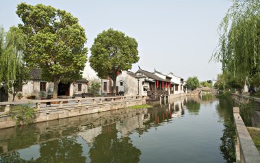  Çin antik kenti peyzaj