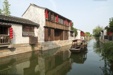  Çin antik kenti peyzaj