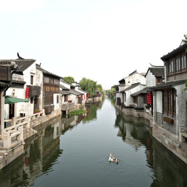  Çin antik kenti peyzaj