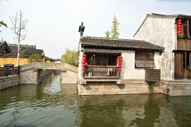  Çin antik kenti peyzaj