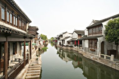  Çin antik kenti peyzaj