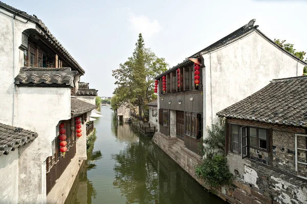 Kinesiska antika staden landskap — Stockfoto