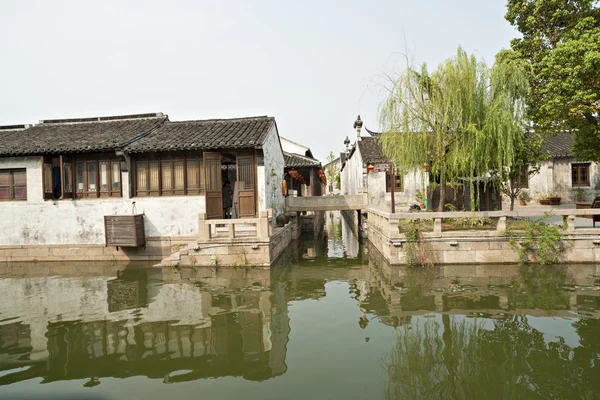 Kinesiska antika staden landskap — Stockfoto
