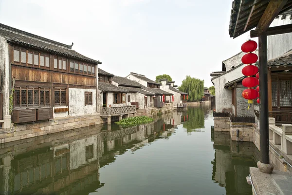 Chinês antiga paisagem da cidade — Fotografia de Stock