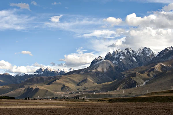 Il paesaggio degli altopiani — Foto Stock