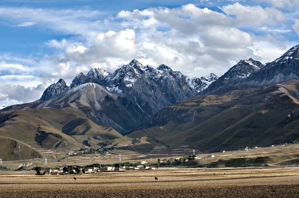 Sonbahar yayla manzara — Stok fotoğraf