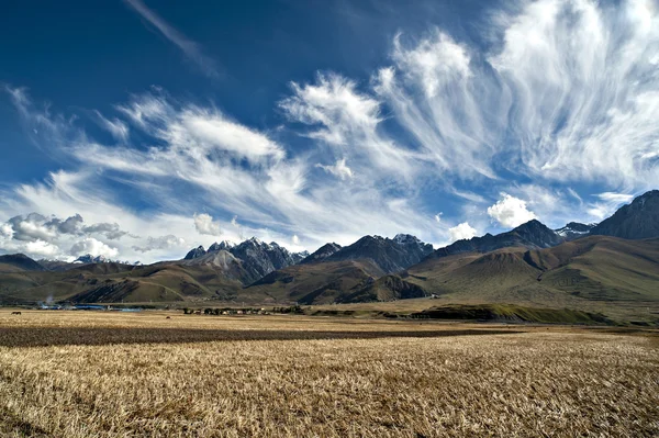 Herfst highland landschap — Stockfoto