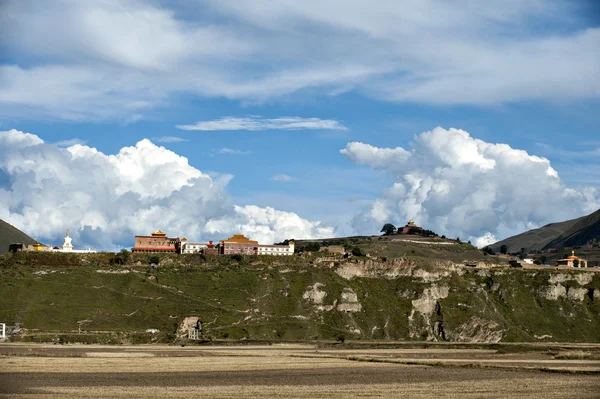 Religione costruzione paesaggio — Foto Stock