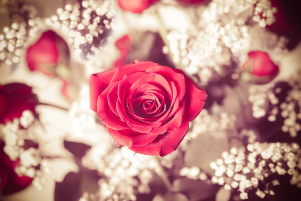 Гарний букет троянд — стокове фото