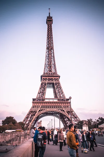 Ейфелева вежа Парижа Франції — стокове фото