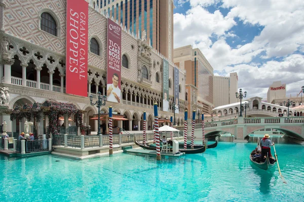 Vegas Venetiaanse Grand Canal — Stockfoto