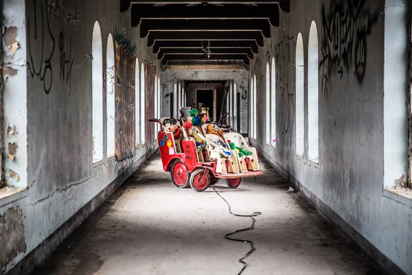 Departamento de Psiquiatria de Rockland abandonado — Fotografia de Stock