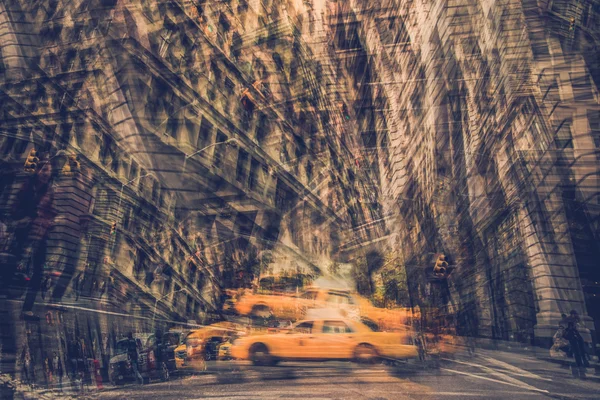 Fractured NYC Artwork — Stock Photo, Image