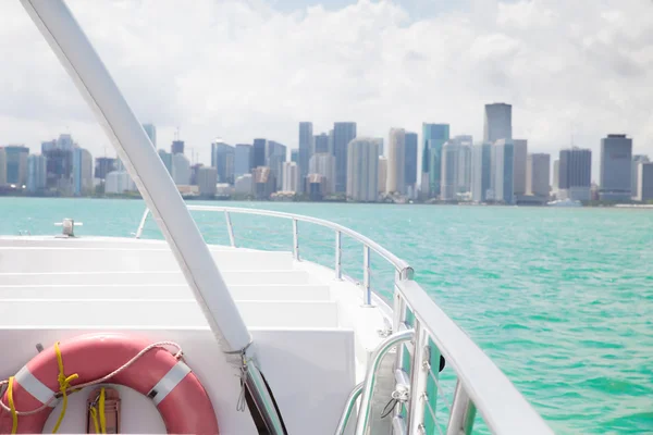 Boat Miami Cruise — Stock Photo, Image