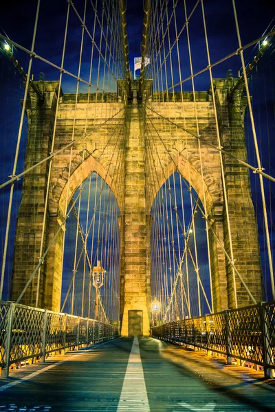 Puente de Brooklyn Nueva York — Foto de Stock