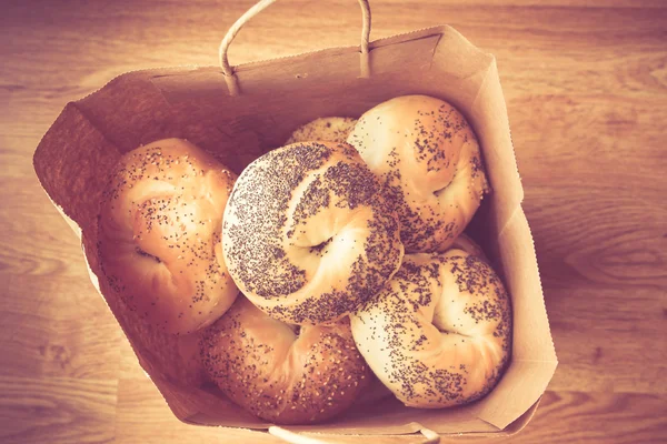 Nowy Jork Bagels — Zdjęcie stockowe