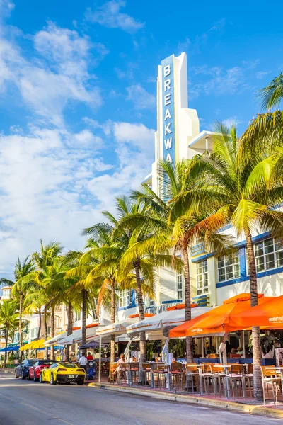 Praia sul miami — Fotografia de Stock