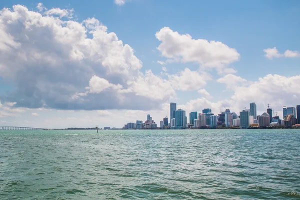 Horizonte de Miami florida —  Fotos de Stock