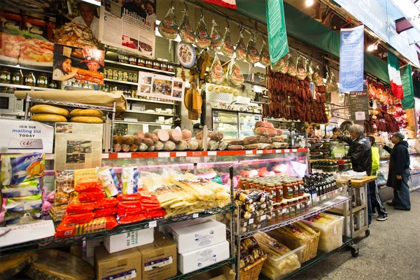 Arthur Avenue Bronx Italian Market — Stock Photo, Image