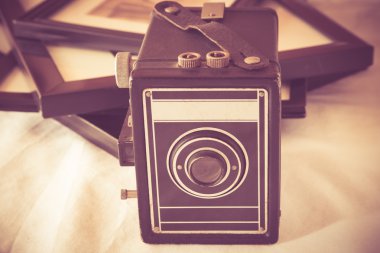Vintage kamera fotoğrafları