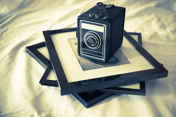 Vintage kamera fotografier — Stockfoto