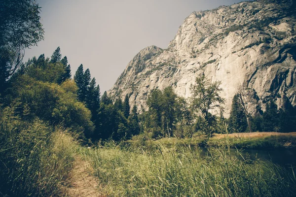 Estilo retrô Yosemite — Fotografia de Stock