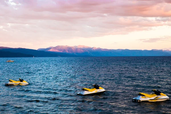 Lago Tahoe motos acuáticas — Foto de Stock