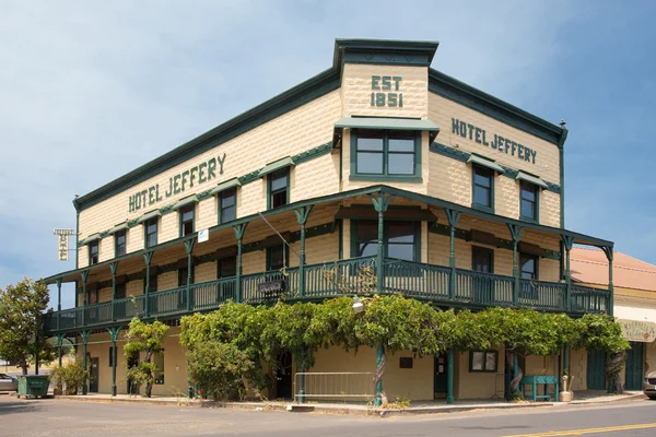 Hotel Jeffery Coulterville — Stockfoto