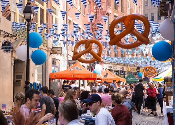 Octoberfest 2016 NYC — Stock Photo, Image