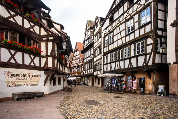 Strasbourg France Septembre 2018 Scène Vieille Ville Historique Strasbourg France — Photo