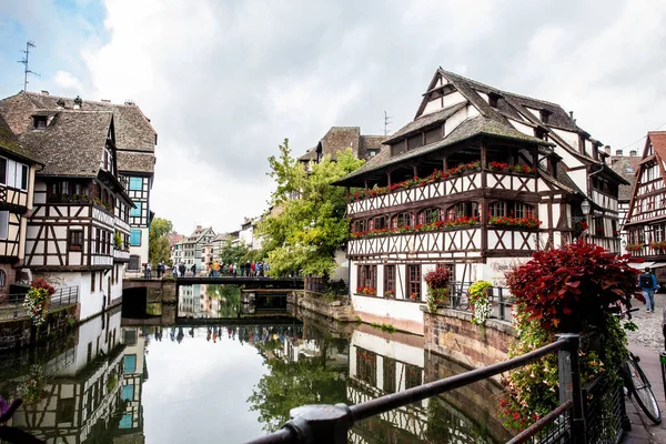 Strasbourg France Septembre 2018 Scène Vieille Ville Historique Strasbourg France — Photo