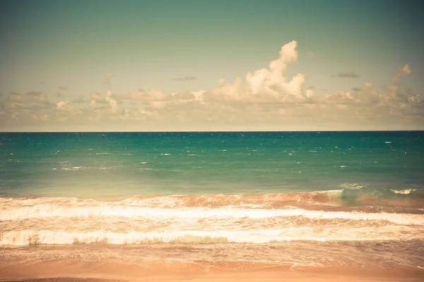 Красивый Вид Океан Вдоль Северного Побережья Пуэрто Рико — стоковое фото