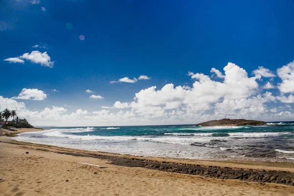 プエルトリコの北海岸沿いの海の美しい海の景色 — ストック写真