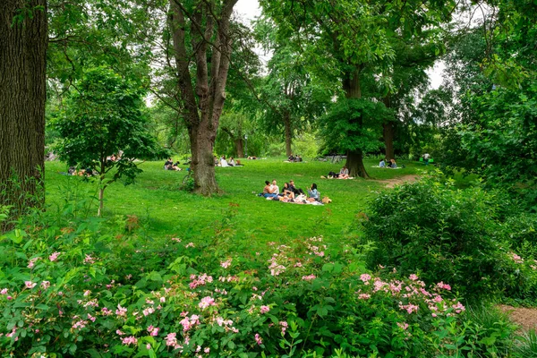 New York City Junho 2021 Vista Central Park Manhattan Uma — Fotografia de Stock