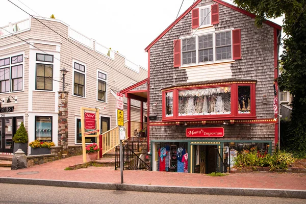 Provincetown Massachusetts Juli 2020 Straatscene Provincetown Cape Cod Historisch Toeristisch — Stockfoto