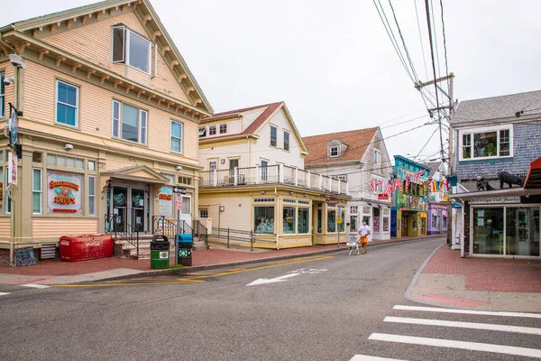 Provincetown Massachusetts États Unis Juillet 2020 Scène Rue Provincetown Sur — Photo