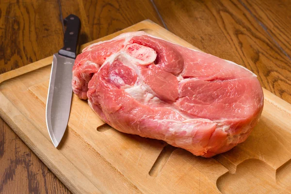 Varkensvlees schouder — Stockfoto