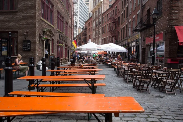 Stone Street New York City — Stockfoto